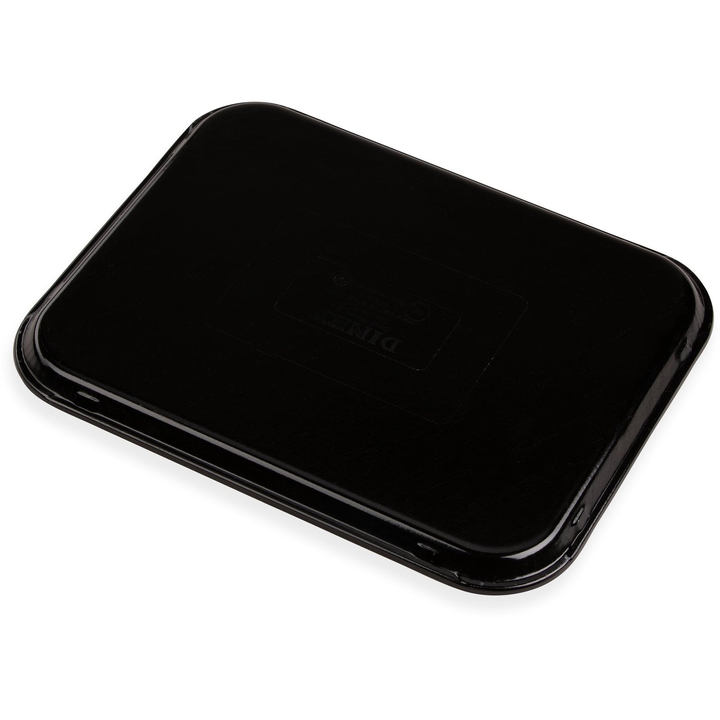 Dinex DX1089I03 14" x 18" Onyx Flat Fiberglass Glasteel Tray
