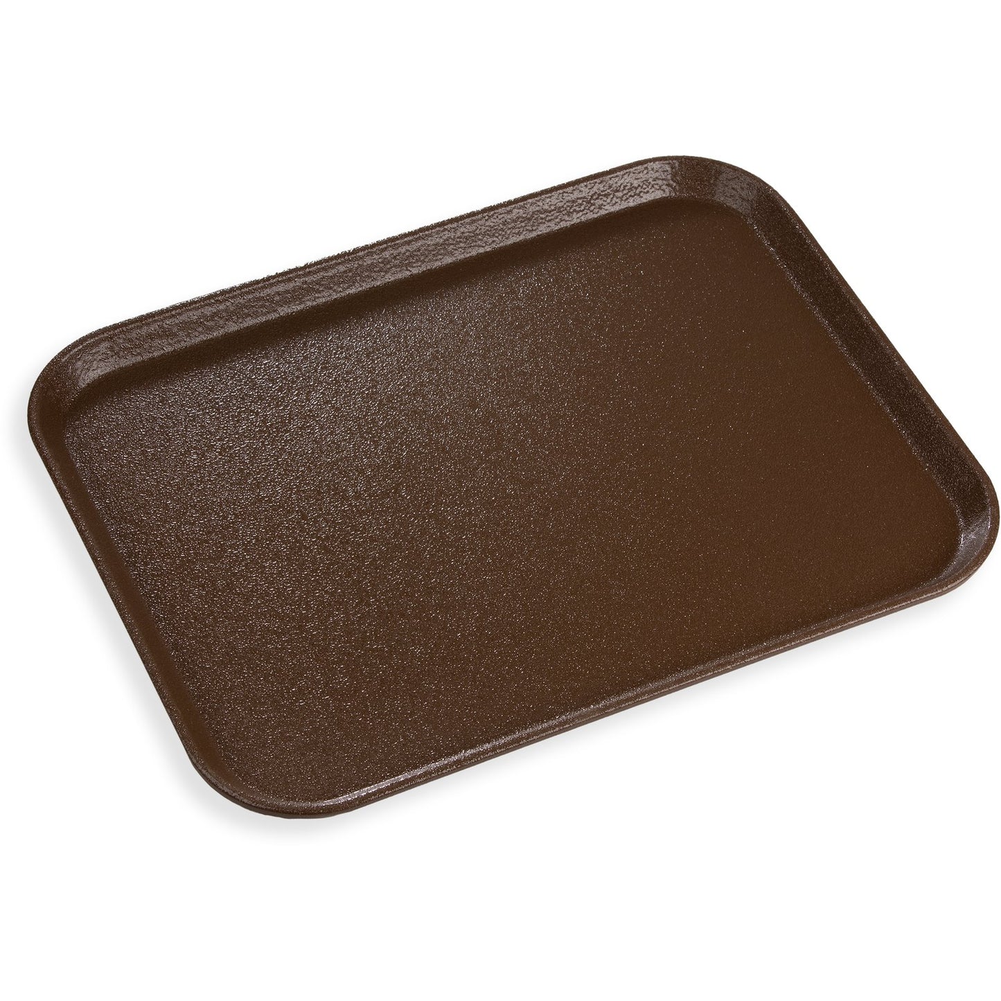 Carlisle 1814GR2076 18" x 14" Brown Rectangle Griptite 2 Tray