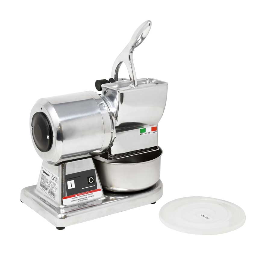 Omcan 21719 Stainless Steel Cheese Grater with Microswitch