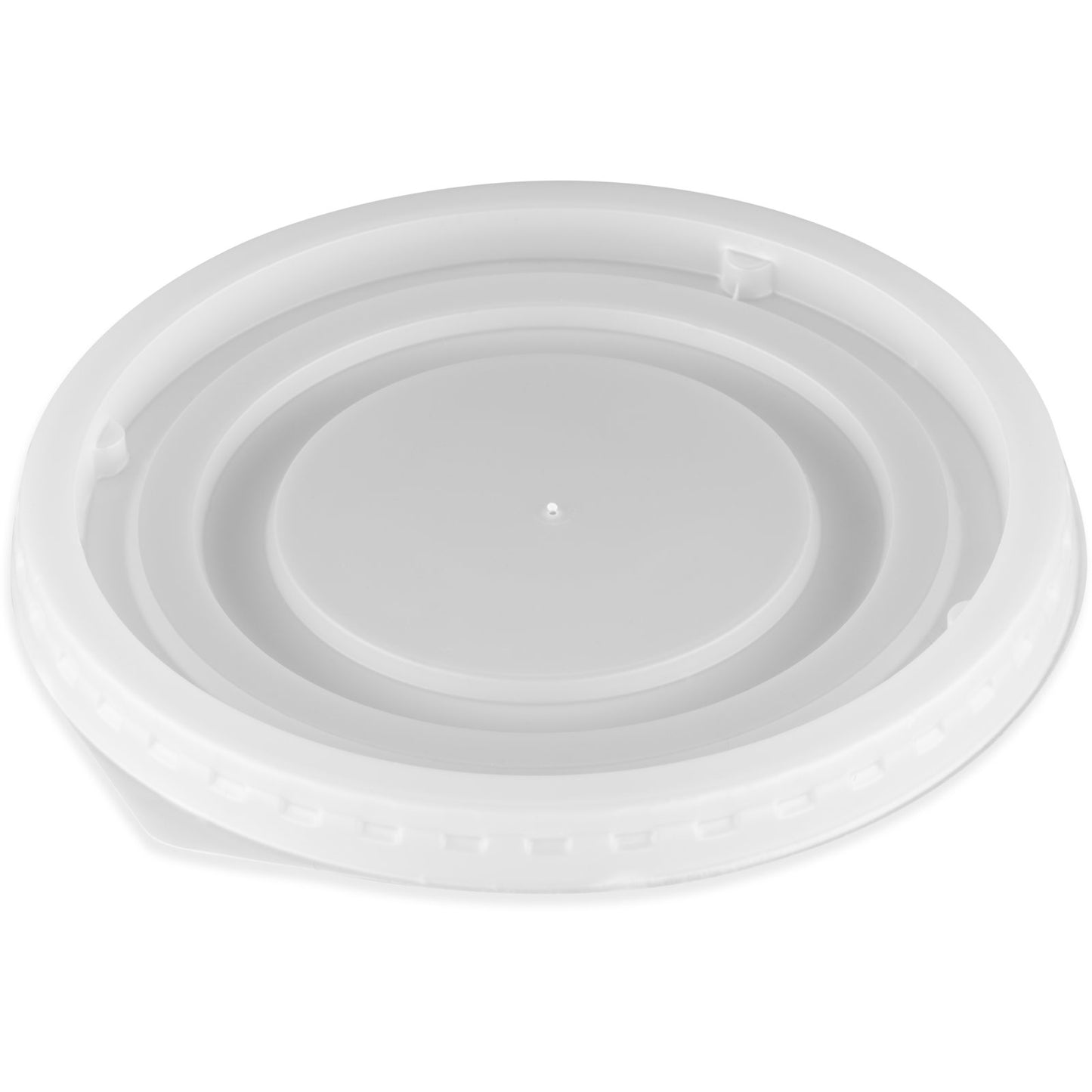 Dinex DX21359000 Translucent Disposable Lid for Fits Specific 8 - 12 oz Aladdin Temp-Rite Bowls (1000/cs)