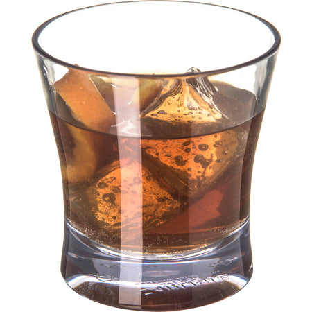 Carlisle 560907 9 oz Clear SAN Alibi Rocks/Juice