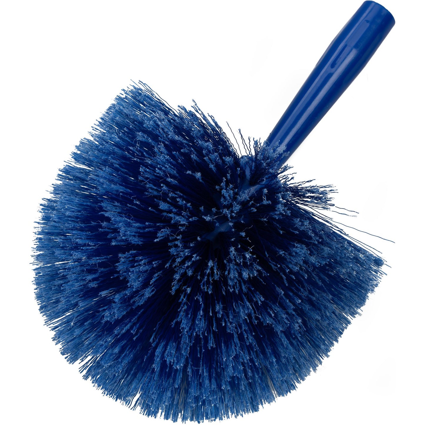 Carlisle 36340414 Blue Flo-Pac Round Duster With Soft Flagged PVC Bristles