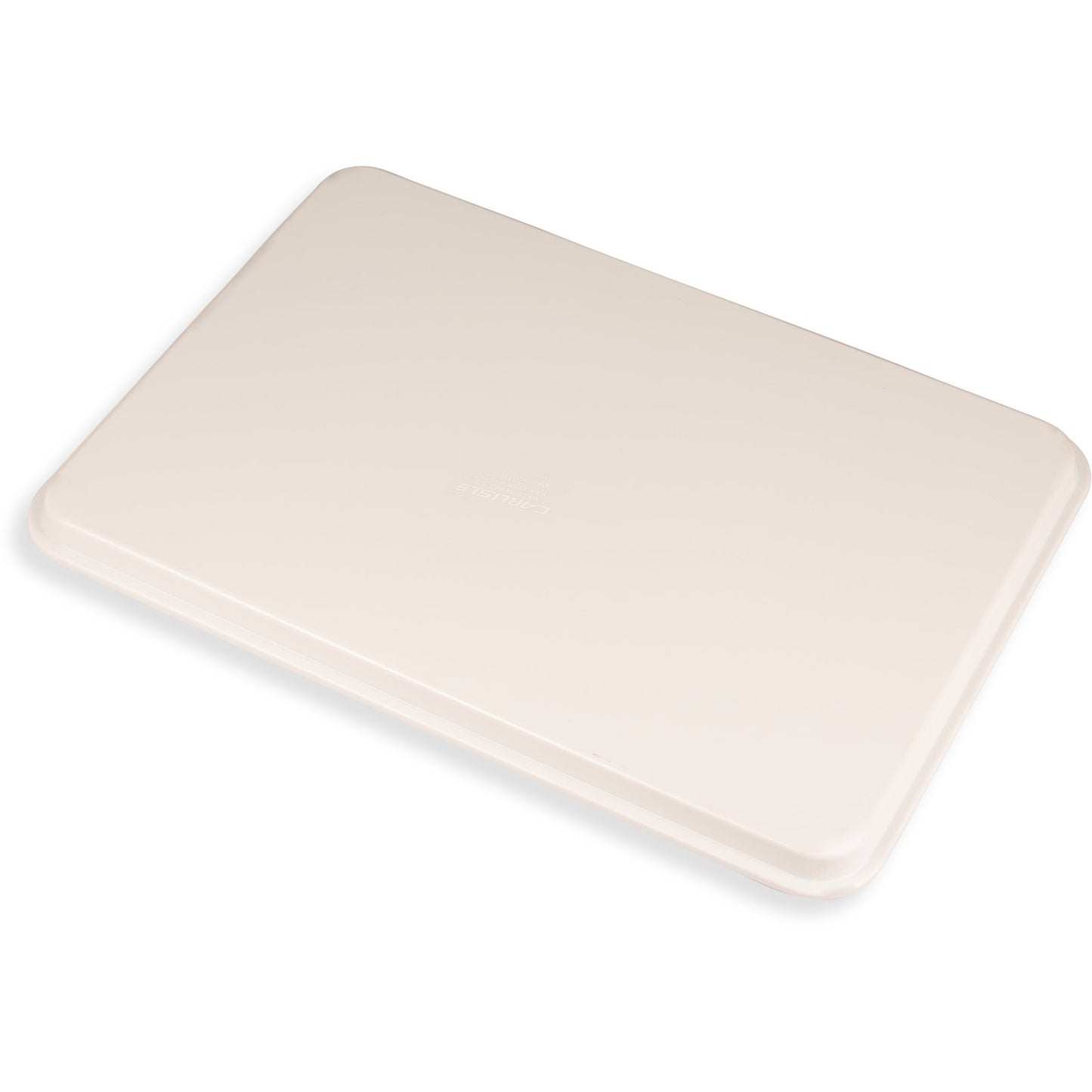 Carlisle 2618FGQ001 17.9" x 25.6" Bone White Glasteel Tray Display/Bakery