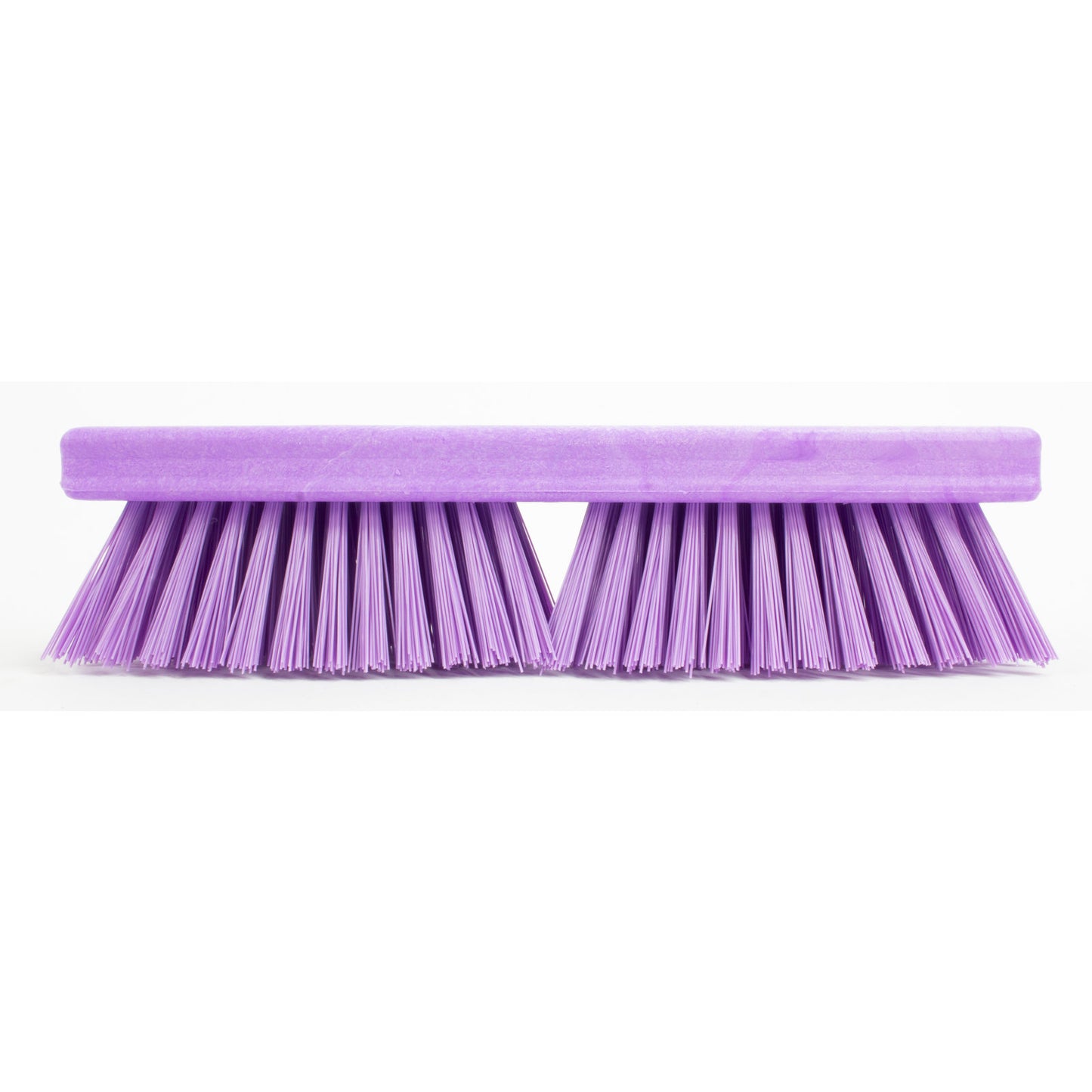 Carlisle 41722EC68 10" Purple Sparta Color Coded Deck Scrub Brush