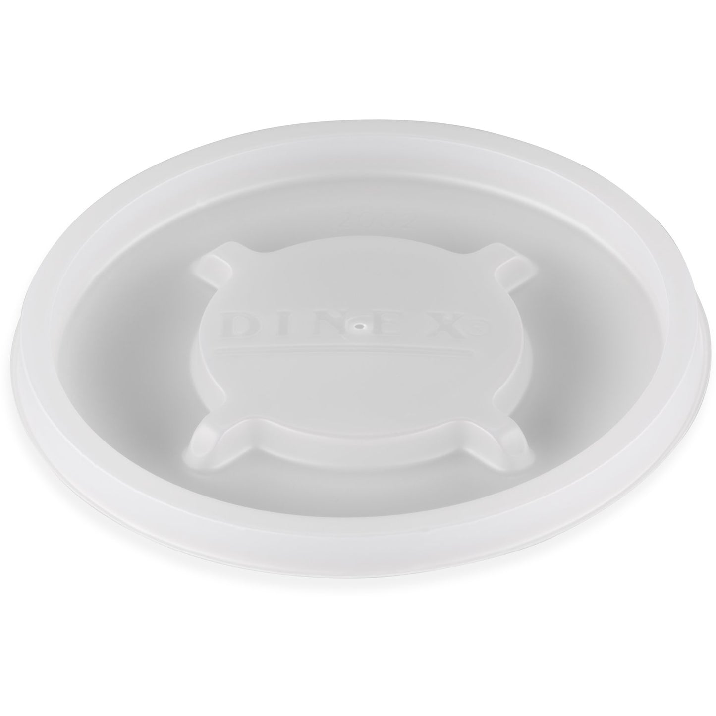 Dinex DX20029000 Translucent Disposable Lid Fits for Specific Cambro and G.E.T. Enterprises Tumblers (1500/cs)