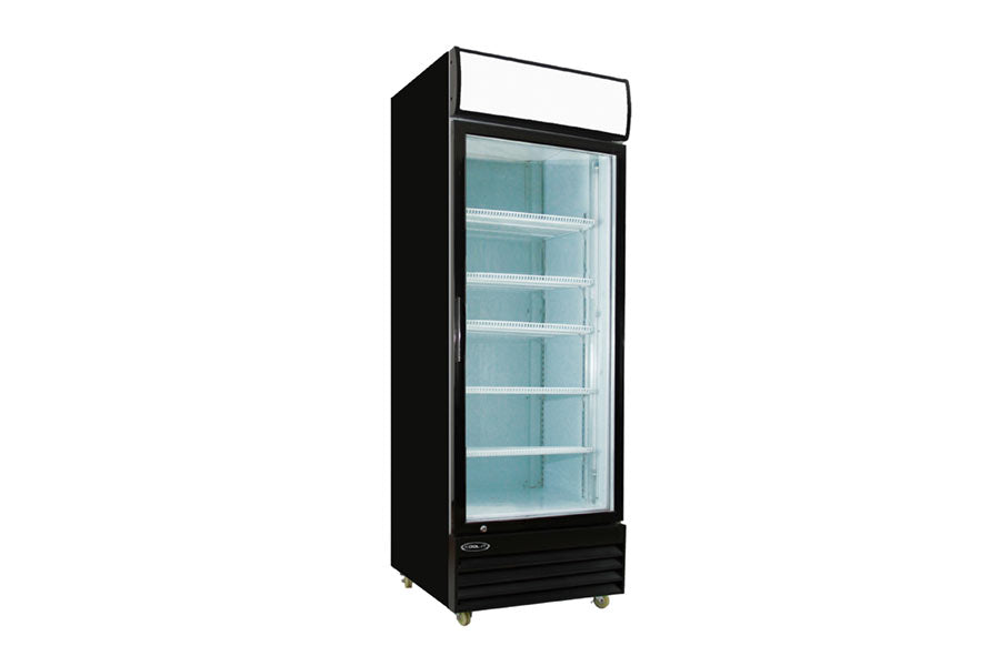 Kool-It KGM-23 28" Single Glass Door Merchandiser Refrigerator
