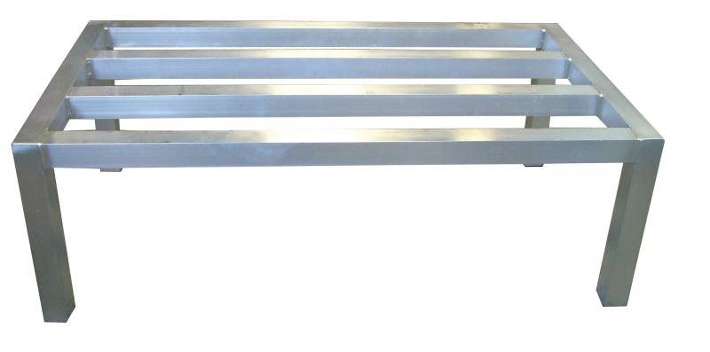 Omcan 22125 20" x 36" x 12" Aluminum Dunnage Rack