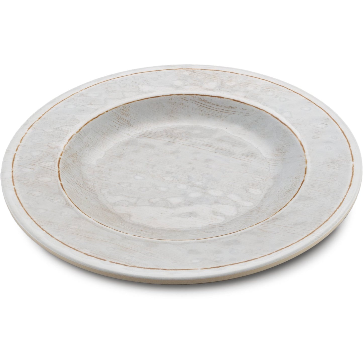 Carlisle 6400206 9" Buff Grove Melamine Salad Plate
