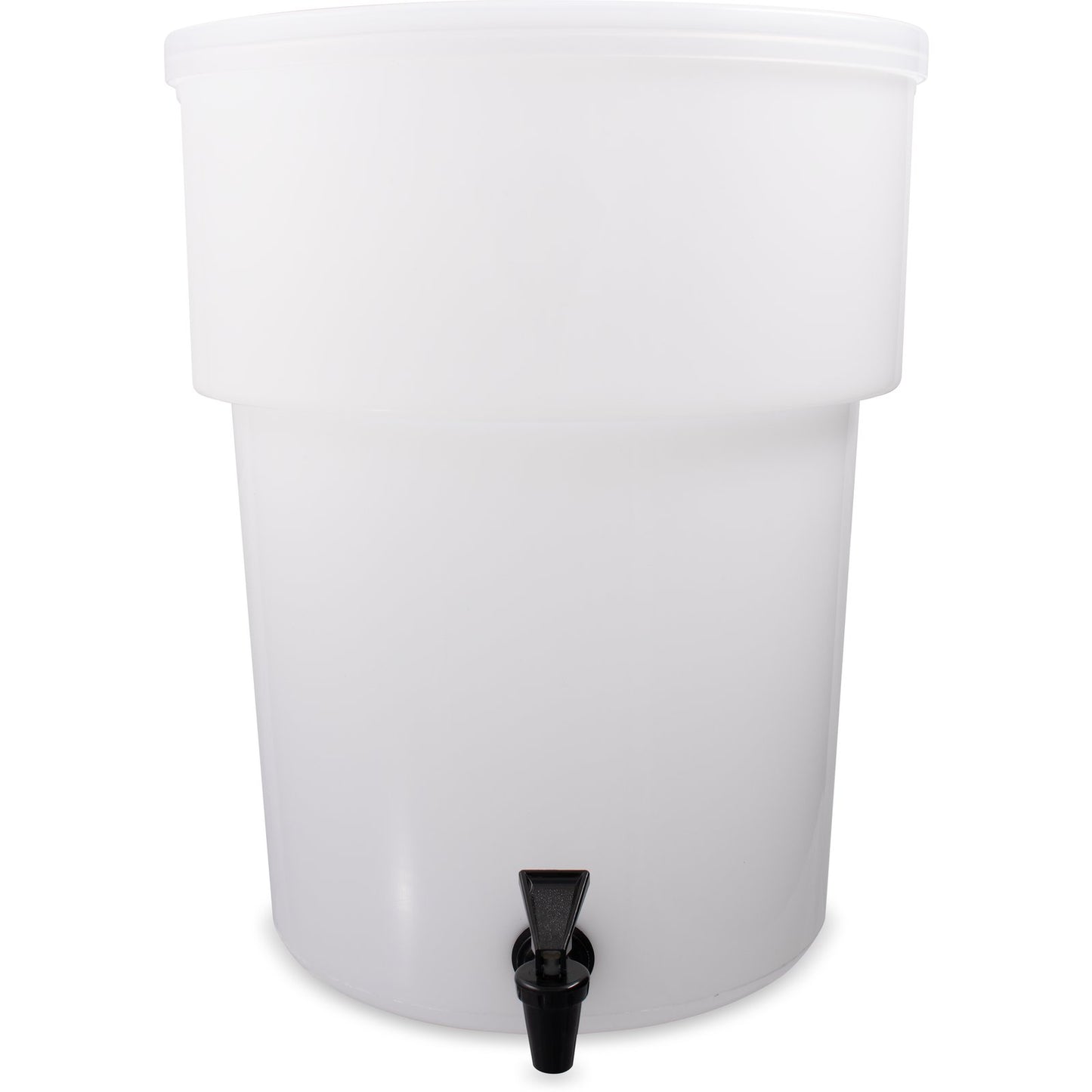Carlisle 221002 5 Gallon White Round Beverage Dispenser