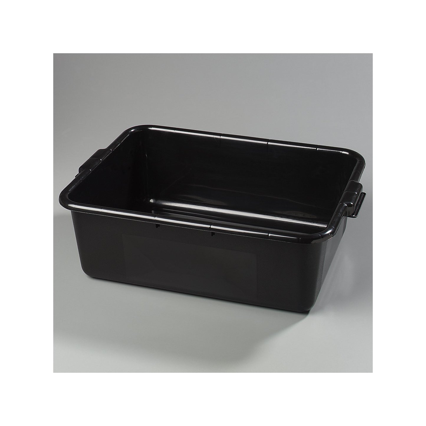 Carlisle 44011SKD03 15" x 20" x 7" Black Comfort Curve Bus Box Skid