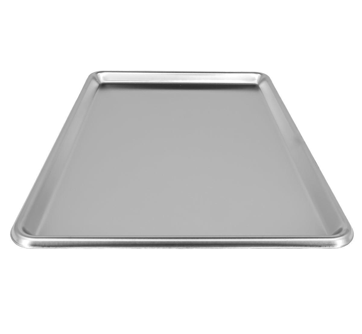 Omcan 81021 Stainless Steel 20 Gauge 1/2-Size (13"x18") Bun Pan / Sheet Pan with Open Bead
