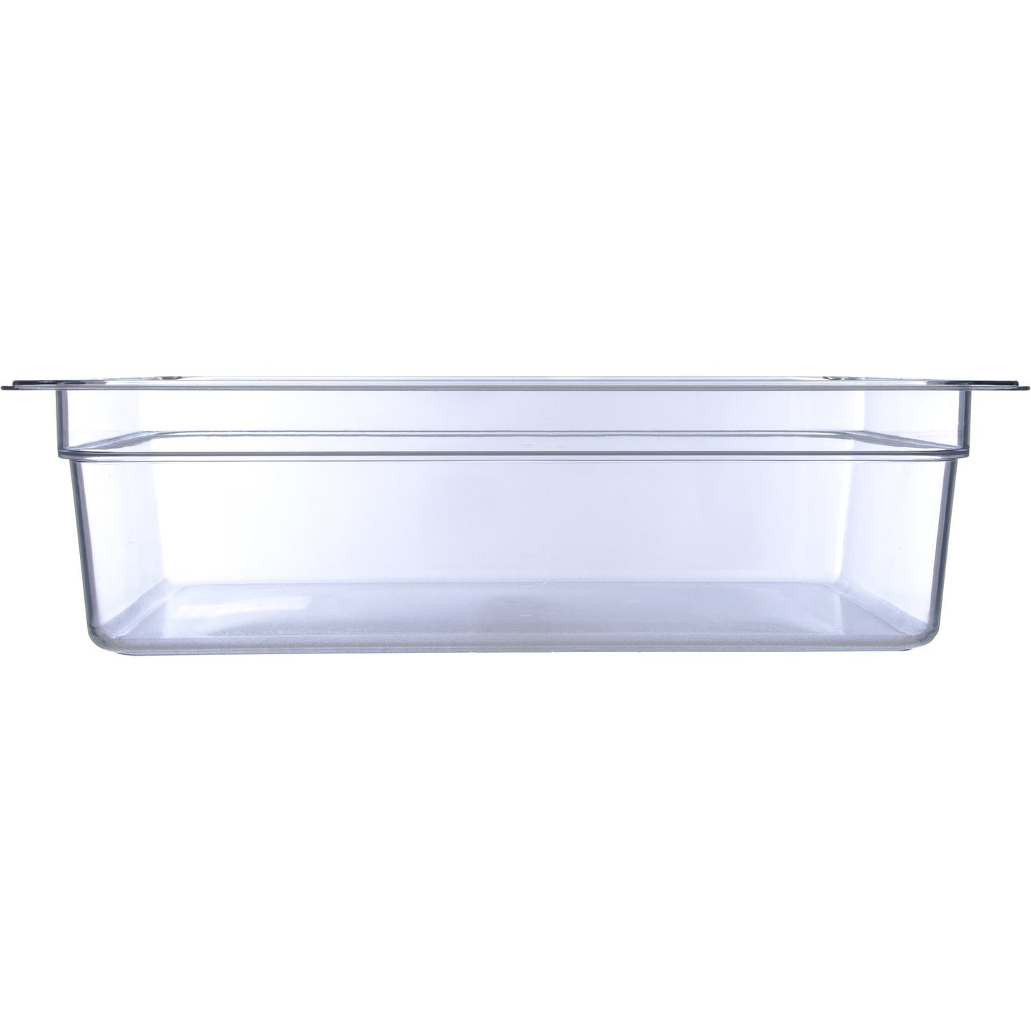 Carlisle 10202B07 Full-Size Clear Polycarbonate StorPlus Food Pan, 6" Deep