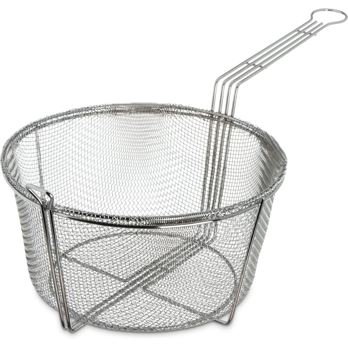 Carlisle 601002 11-1/2" Chrome-Plated Steel Mesh Fryer Basket
