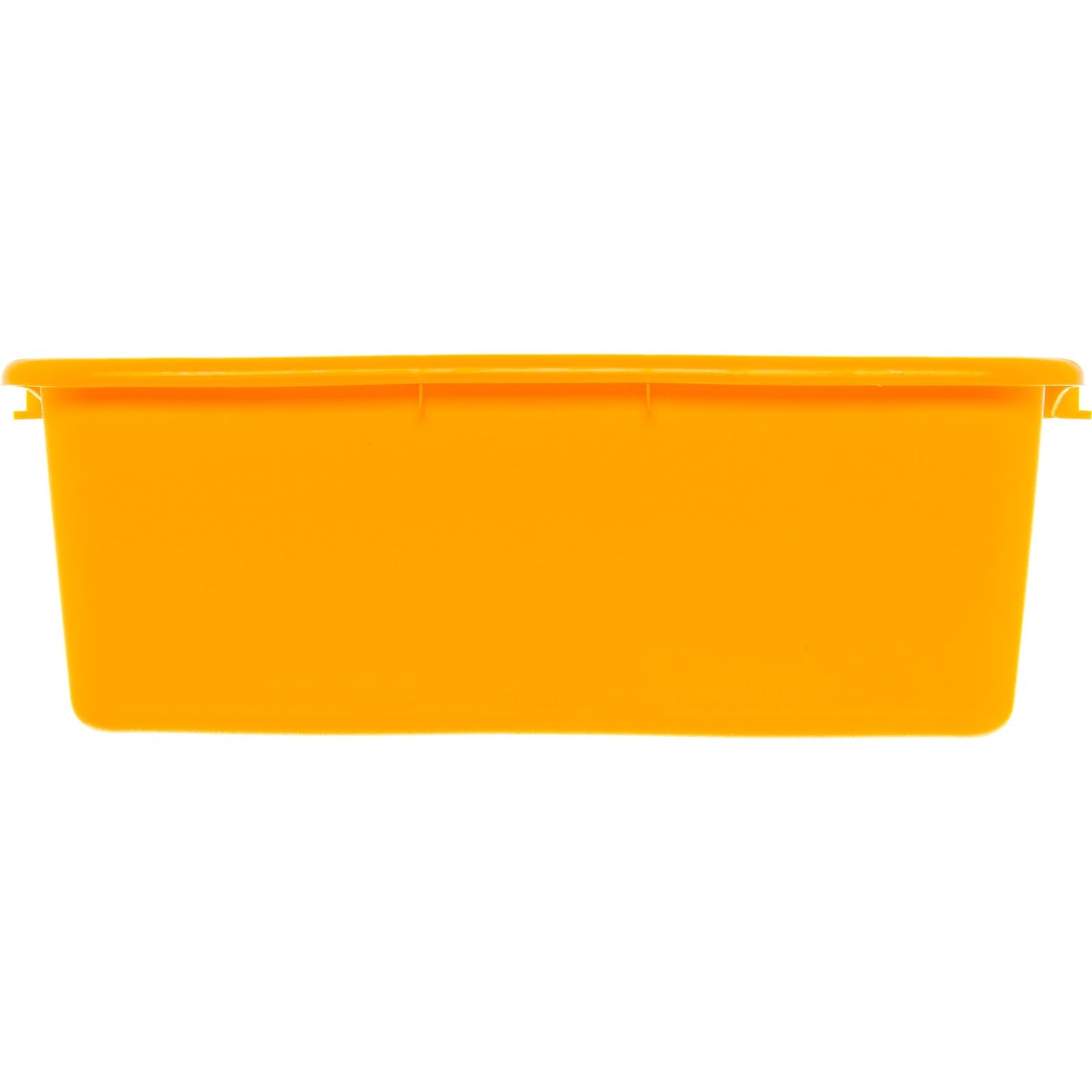 Carlisle N4401104 20" x 15" x 7" Yellow Comfort Curve Tote Box