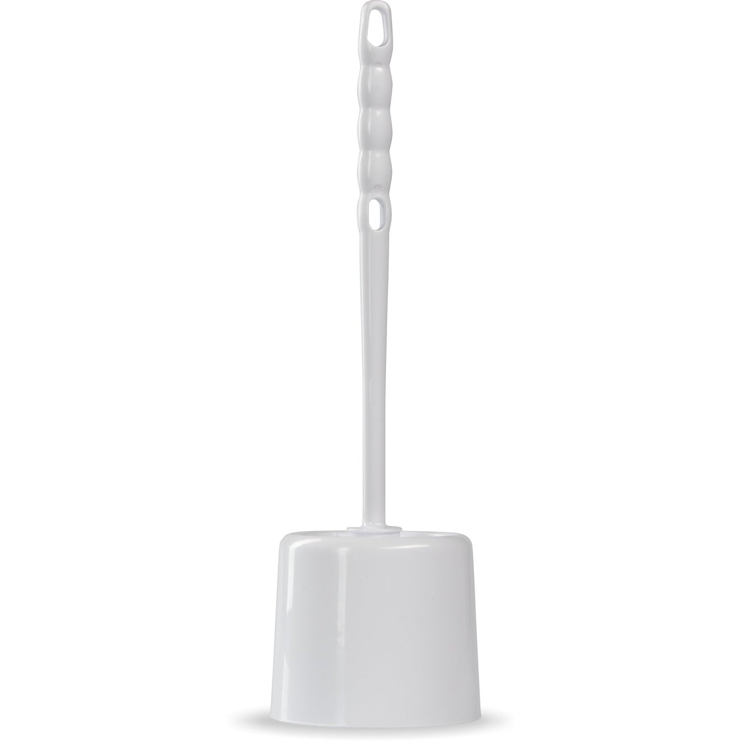 Carlisle 36719700 16" White Flo-Pac Bowl Brush With Caddy