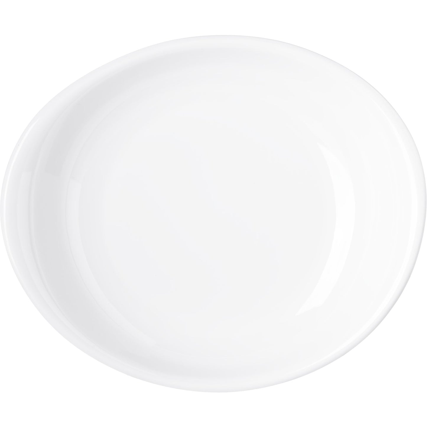 Carlisle 5300502 11.5" White Stadia Melamine Pasta Plate