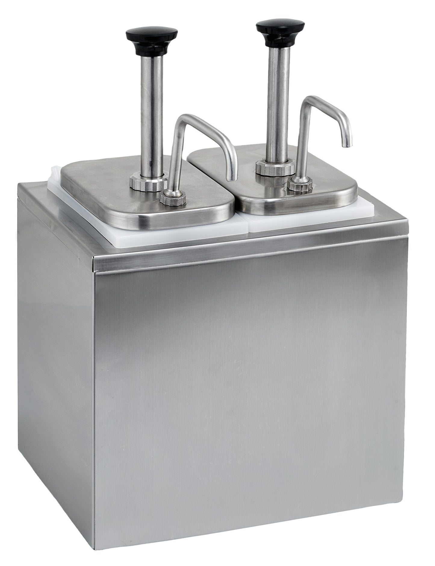 Winco PKTS-2D Condiment Dispenser with 2 Standard Pumps