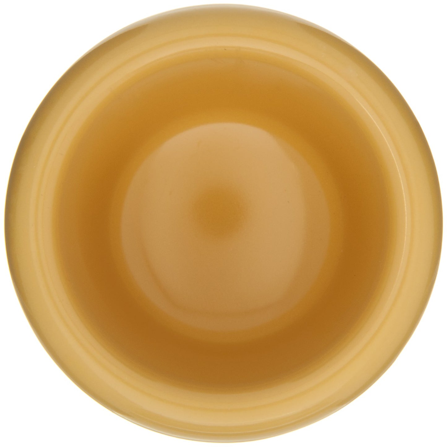 Carlisle S27522 1.5 oz Honey Yellow Melamine Smooth Ramekin