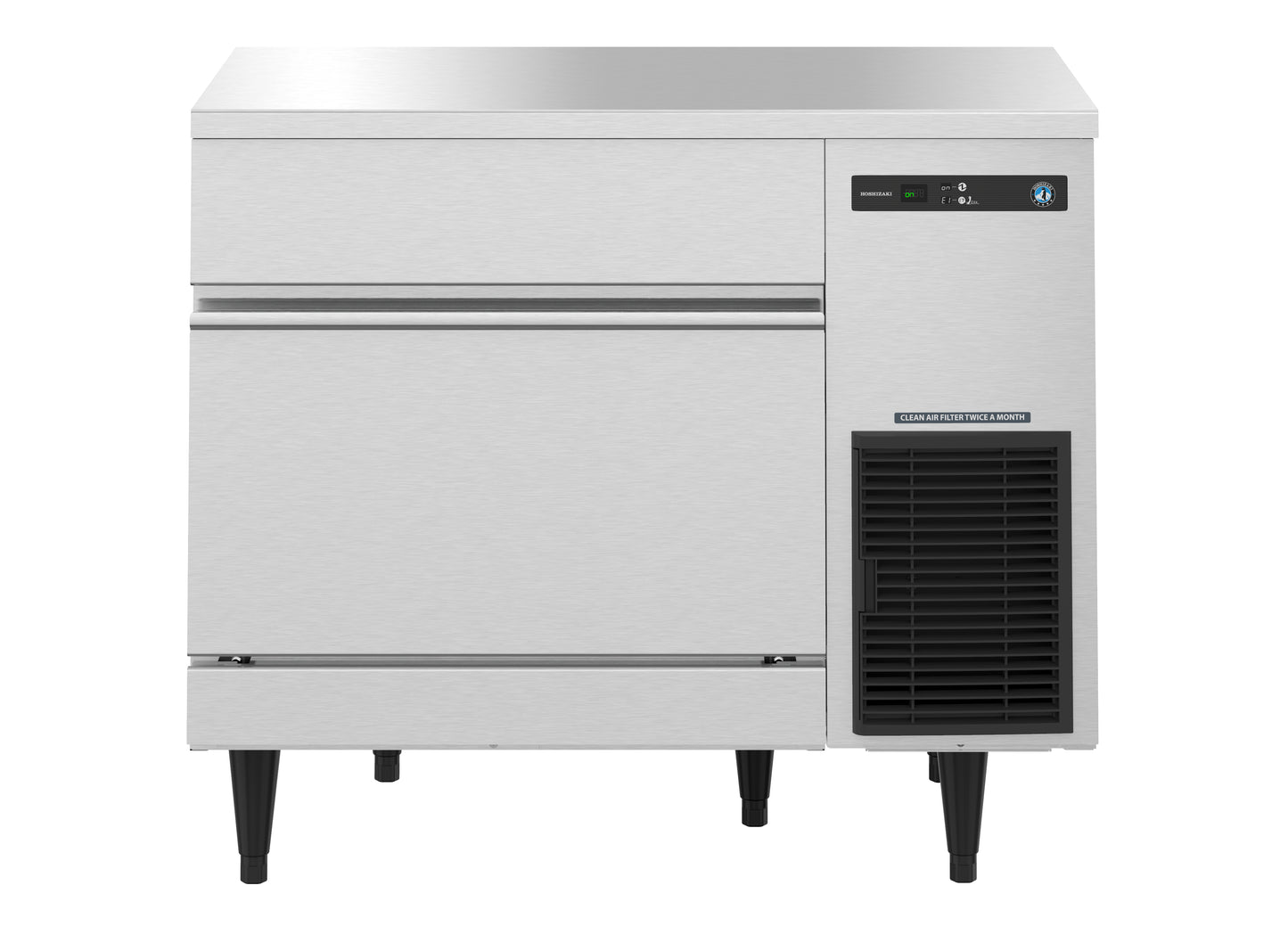 Hoshizaki IM-200BAC Square Cuber Icemaker, Air-cooled, Built in Storage Bin