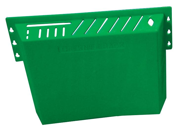 Omcan 11542 Green Plastic Knife Rack