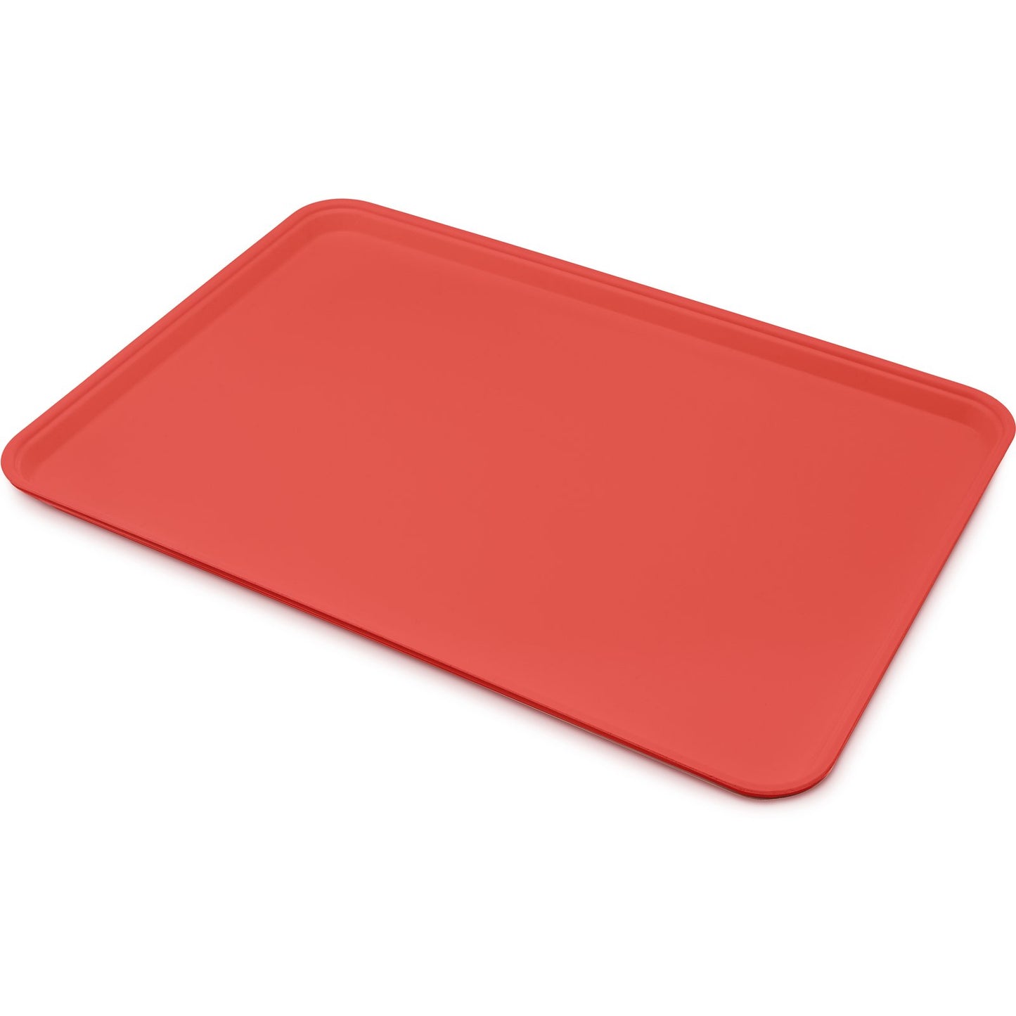 Carlisle 2618FGQ017 17.9" x 25.6" Red Glasteel Tray Display/Bakery