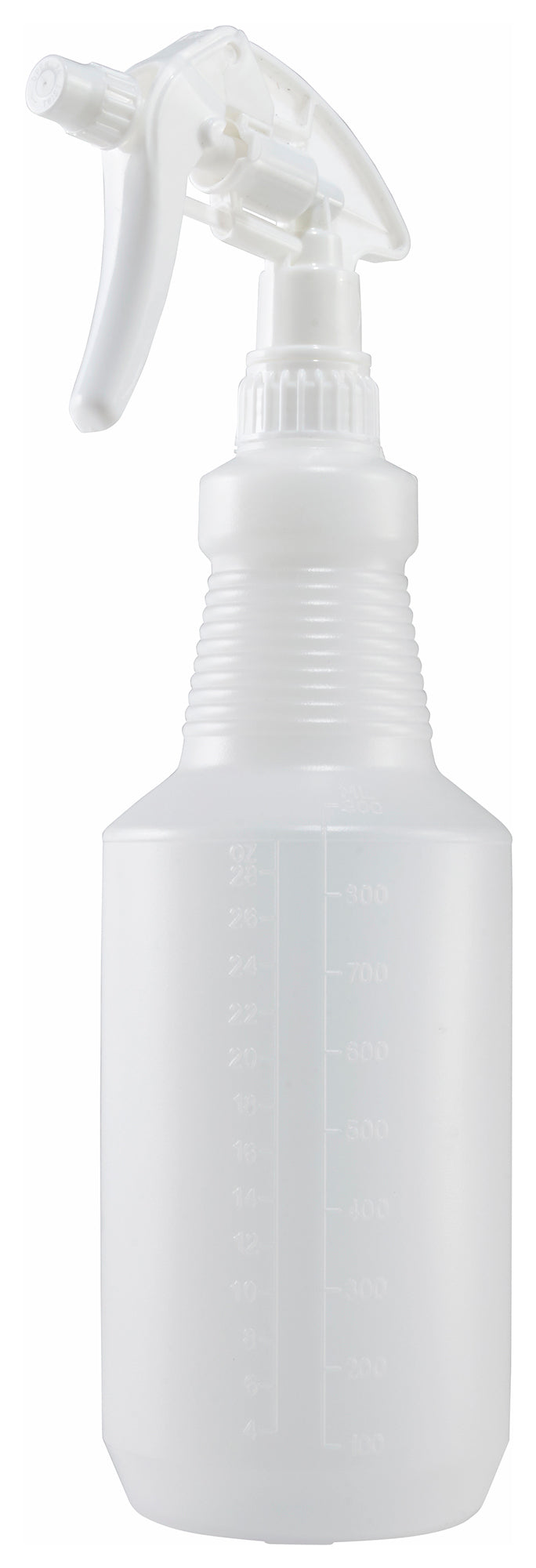 Winco PSR-9W 28 oz. White Plastic Spray Bottle