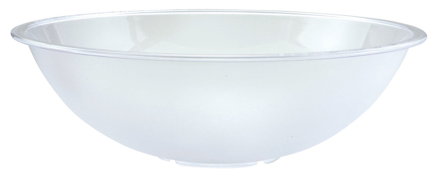 Winco PBB-18 18-3/4" Polycarbonate Pebbled Bowl