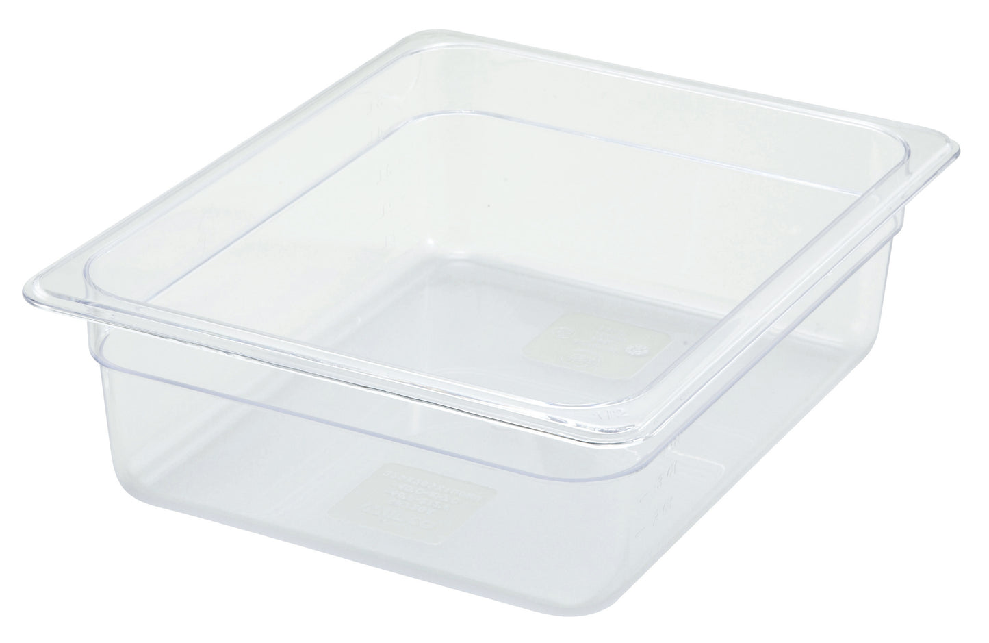 Winco SP7204 Half-size Polycarbonate Food Pan, 4" Deep