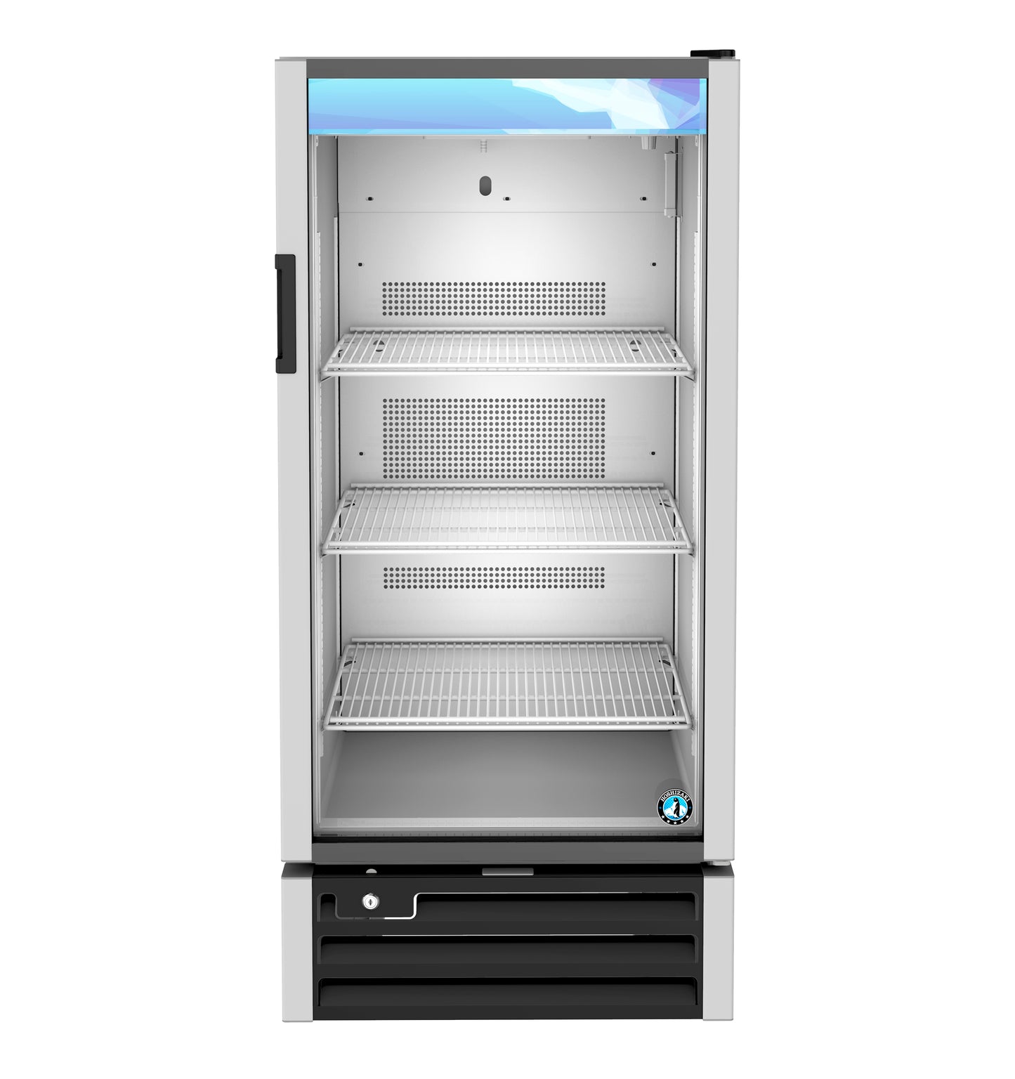 Hoshizaki RM-10-HC One Section Glass Door Merchandiser Refrigerator