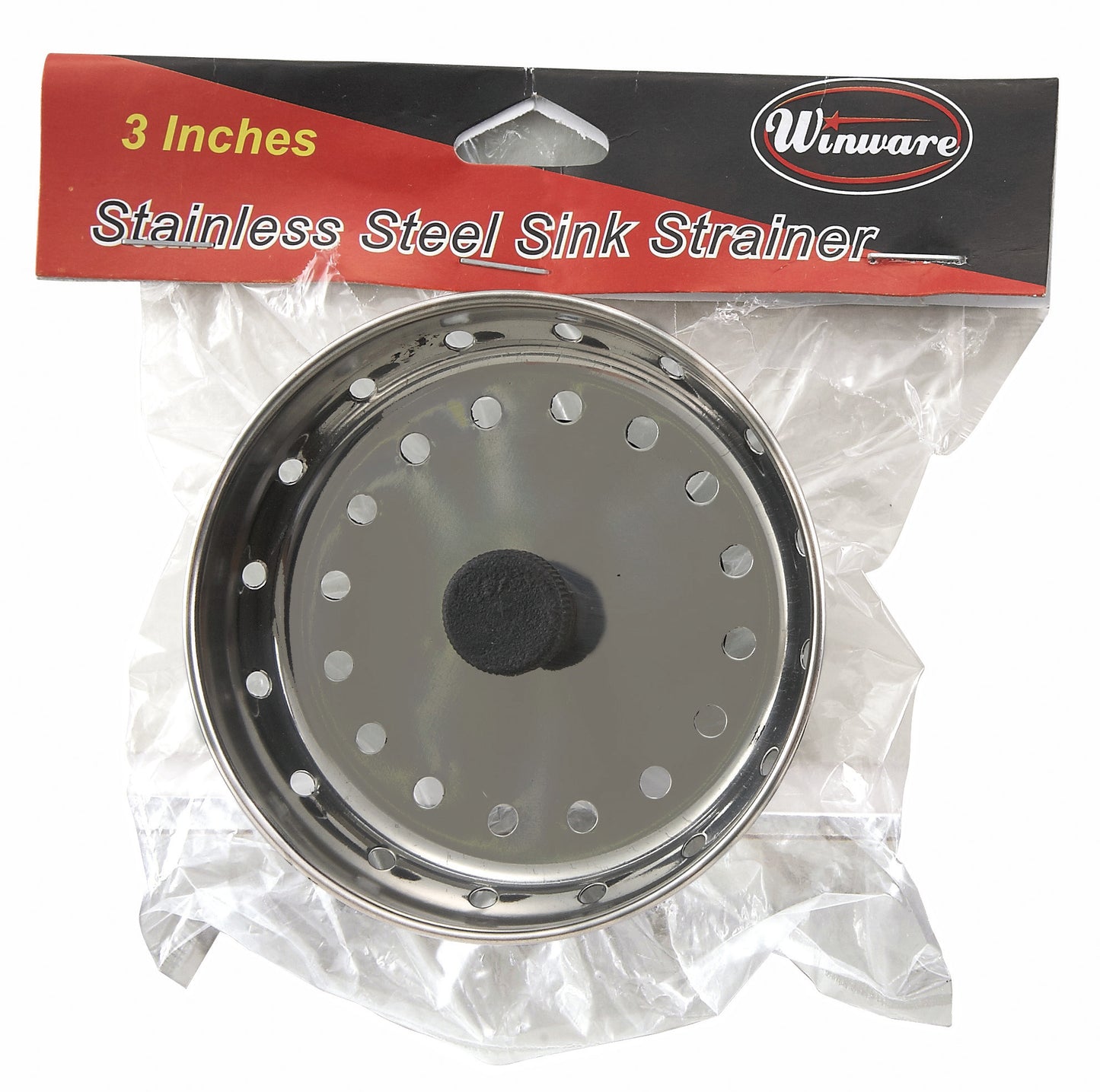 Winco SIK-3 3" Stainless Steel Sink Strainer