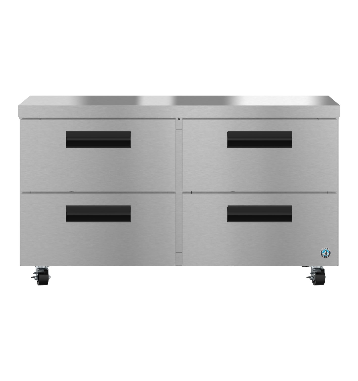 Hoshizaki UR60B-D4 Two Section Stainless Drawers Undercounter Refrigerator