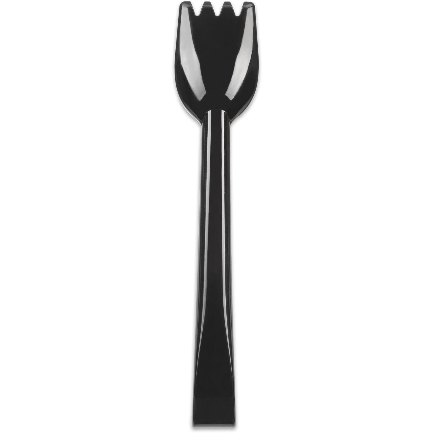 Carlisle 460903 9.03" Black Carly Salad Tong