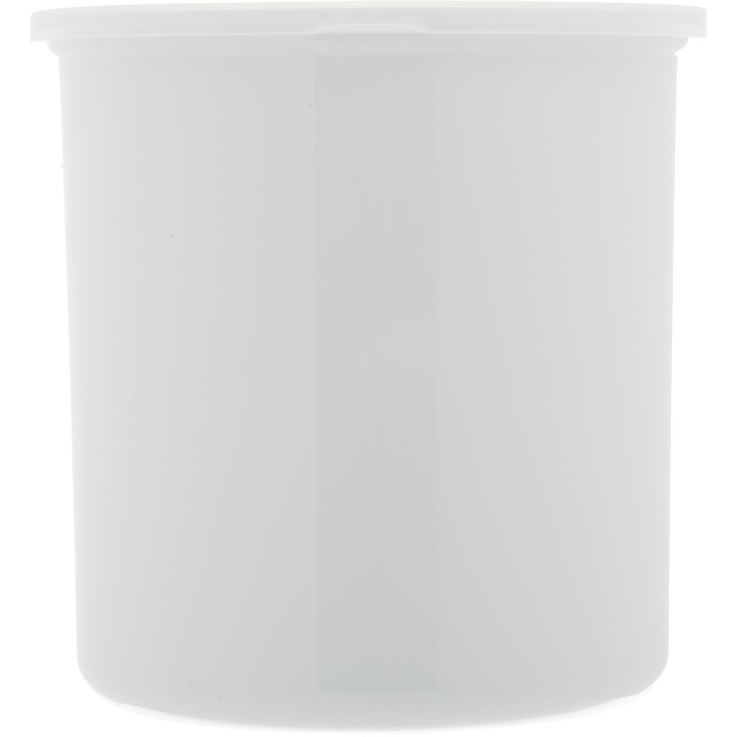 Carlisle 030202 2.7 Qt White Classic Crock with Lid