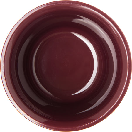 Carlisle DX520061 5 oz Cranberry Polypropylene Fenwick Bowl
