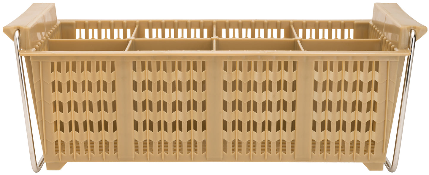 Winco PCB-8 8-Compartment Polypropylene Cutlery Basket