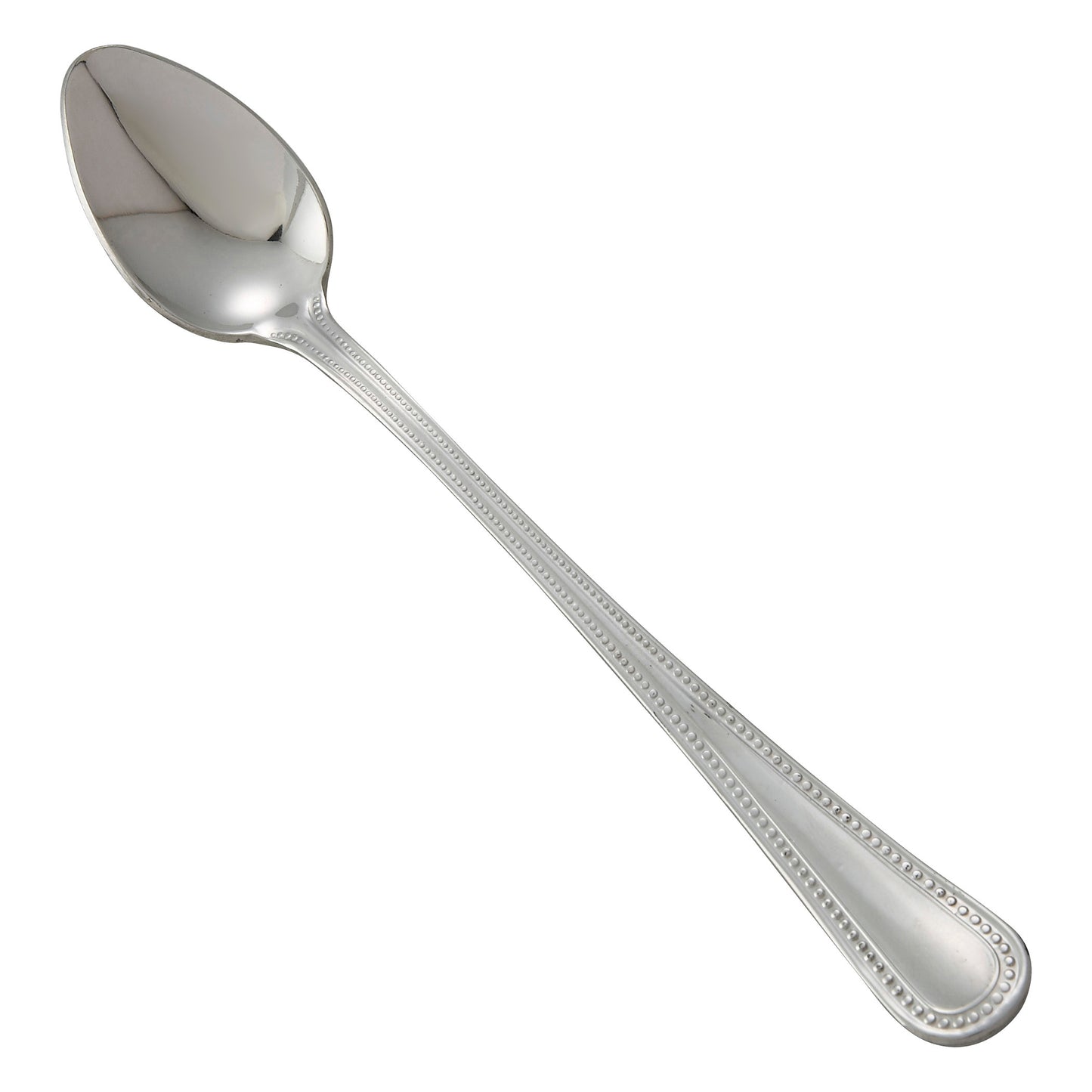 Winco 0036-02 Deluxe Pearl Iced Teaspoon, 18/8 Extra Heavyweight