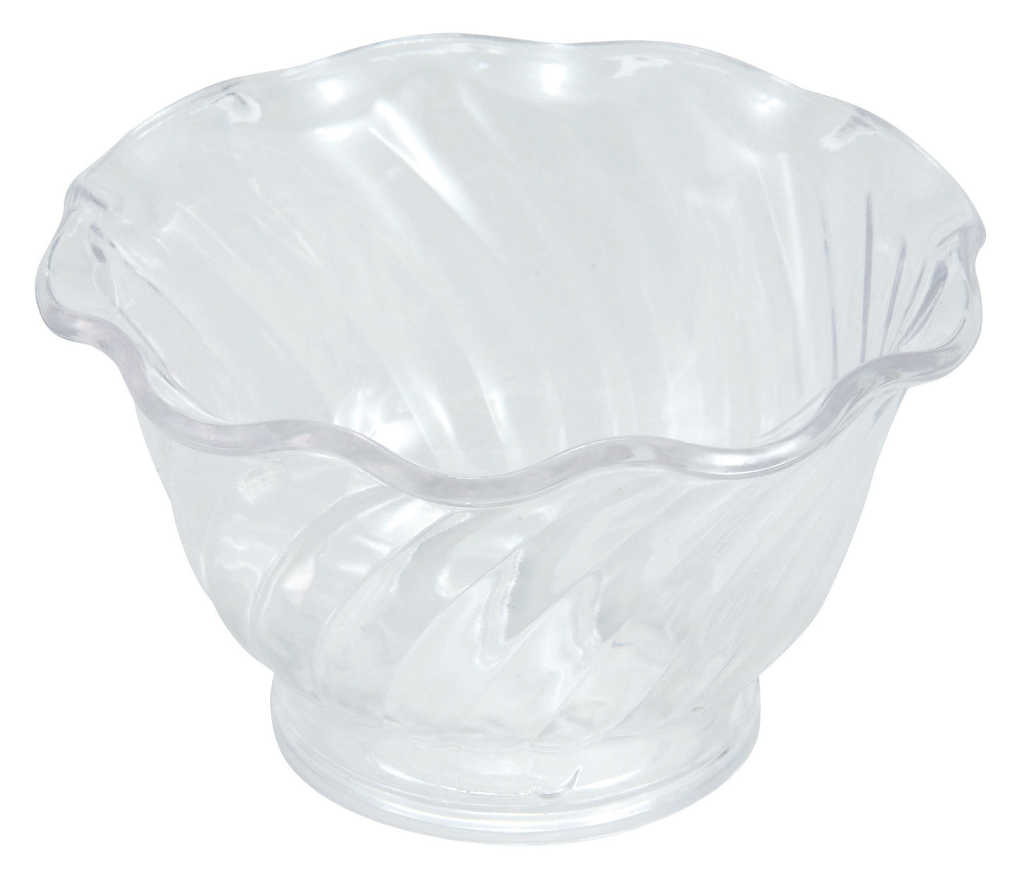 Winco ICC-5C 5 oz. Clear Ice Cream Dish