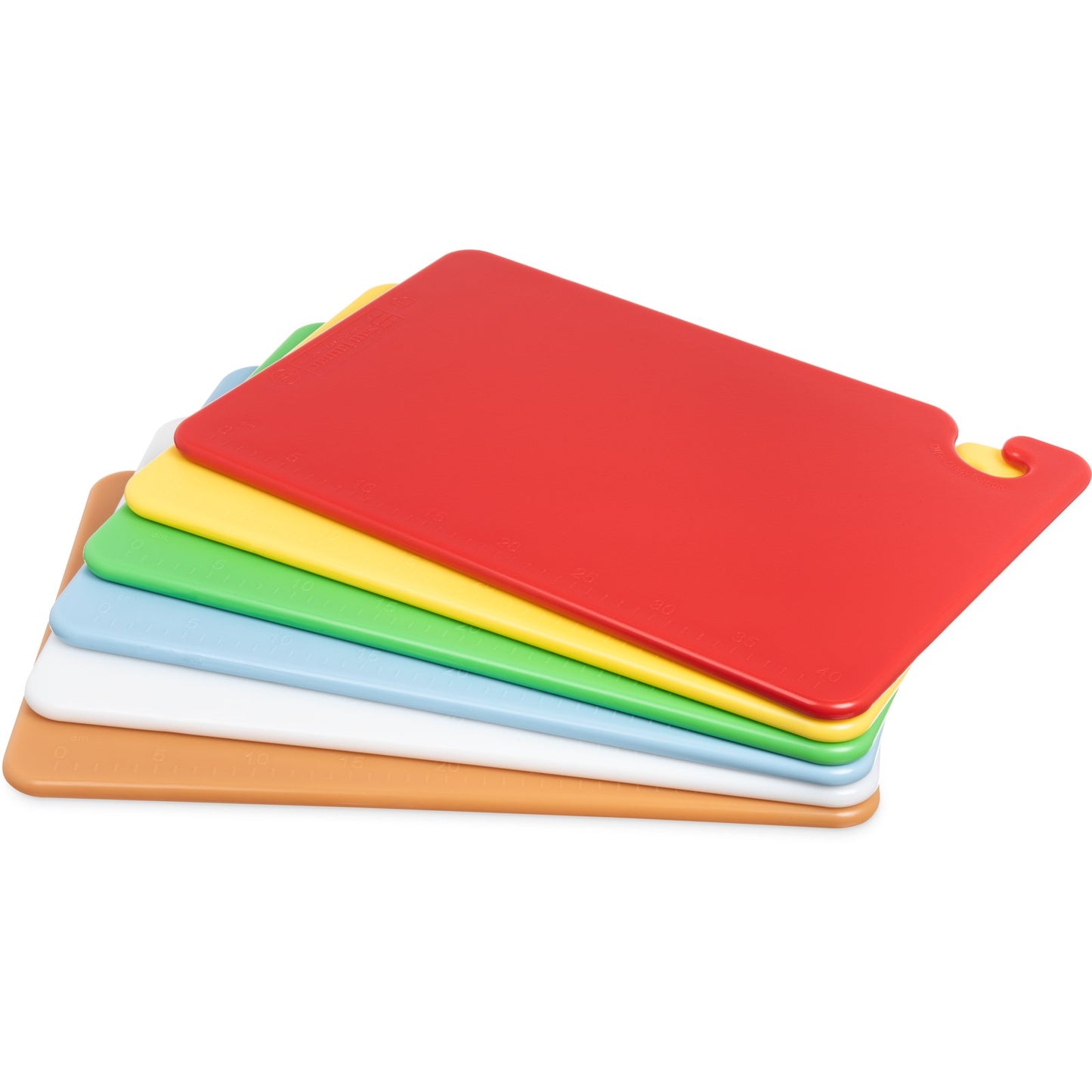 San Jamar CB1218KC 12" x 18" x 0.5" Cut-N-Carry Cutting Board