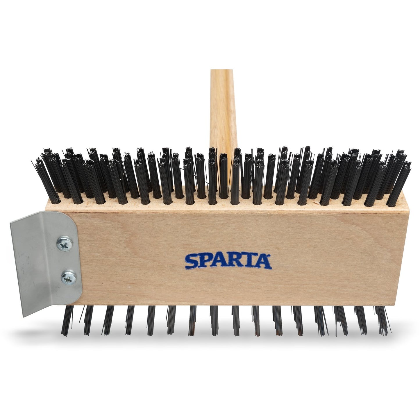 Carlisle 4002600 30.5" Sparta Broiler Master Grill Brush & Scraper with Handle
