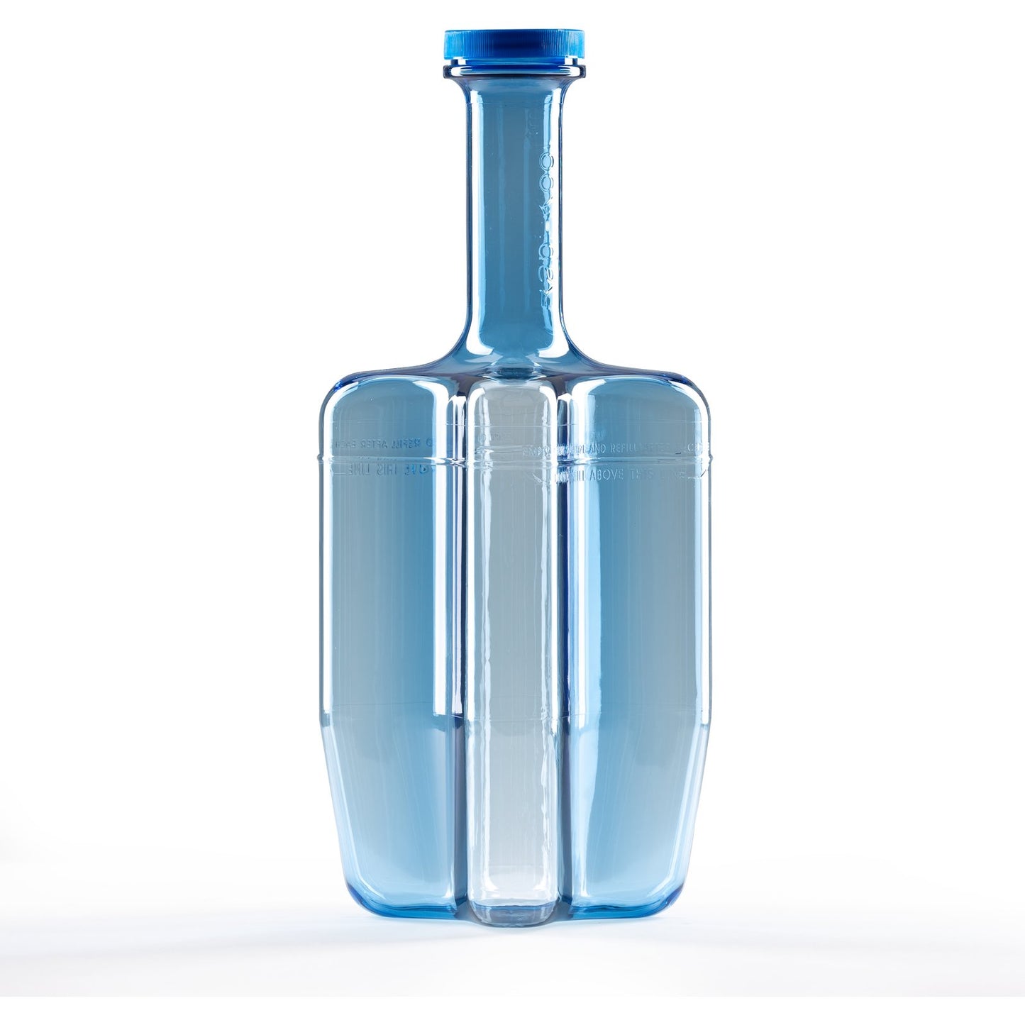 San Jamar RCU64 64 oz Blue Rapi-Kool Chill Utensil