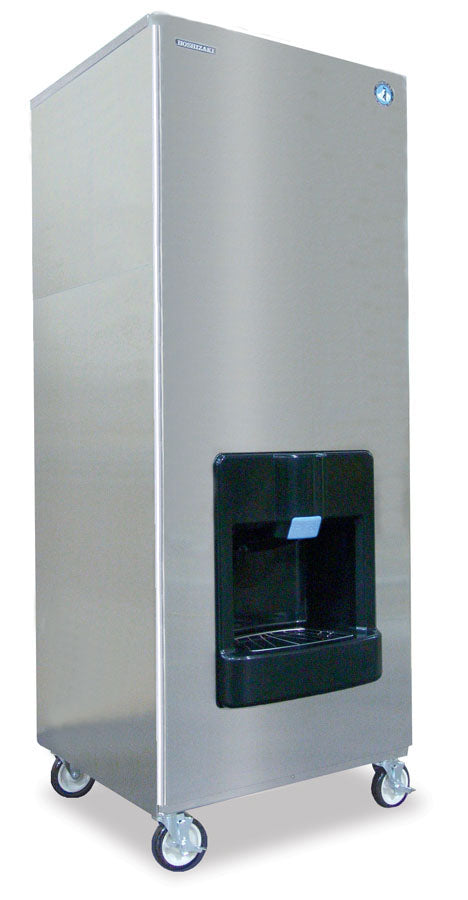 Hoshizaki DKM-500BWJ Crescent Cuber Icemaker, Water-cooled, Built in Storage Bin