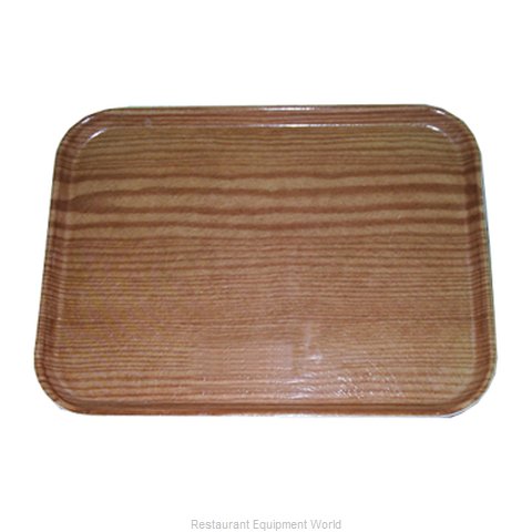 Carlisle 2618WFGQ094 17.9" x 25.6" Redwood Glasteel Wood Grain Display/Bakery