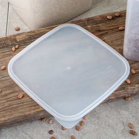 Carlisle ST158730 6 - 8 Qt See Thru Polypropylene StorPlus Space Saver Food Storage Container Lid