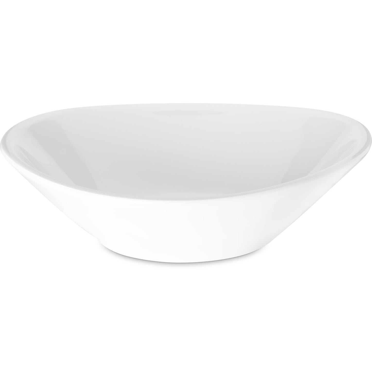 Carlisle 5300802 52 oz White Stadia Melamine Bowl