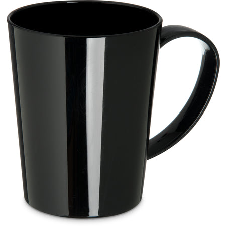 Carlisle 4306803 12 oz Black Tritan Mug