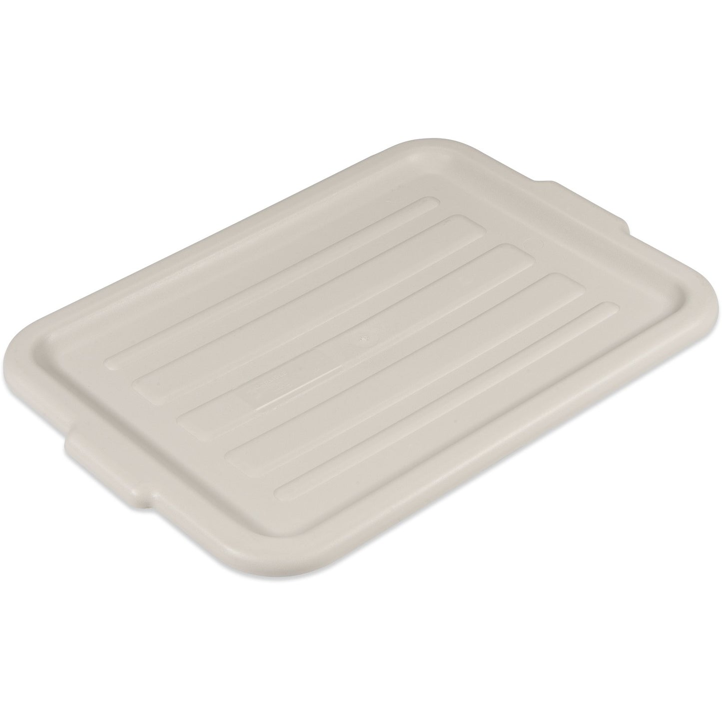 Carlisle 4401223 20" x 15" x 0.75" Gray Comfort Curve Universal Bus Box Lid