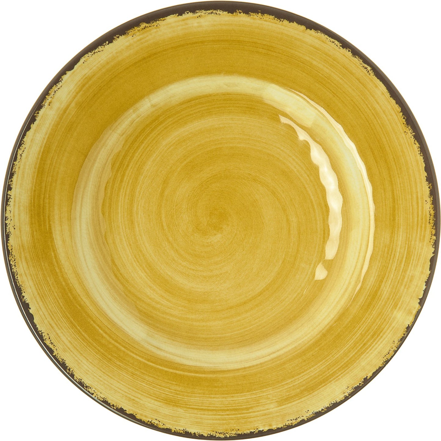 Carlisle 5400213 9" Amber Mingle Melamine Dinner Plate