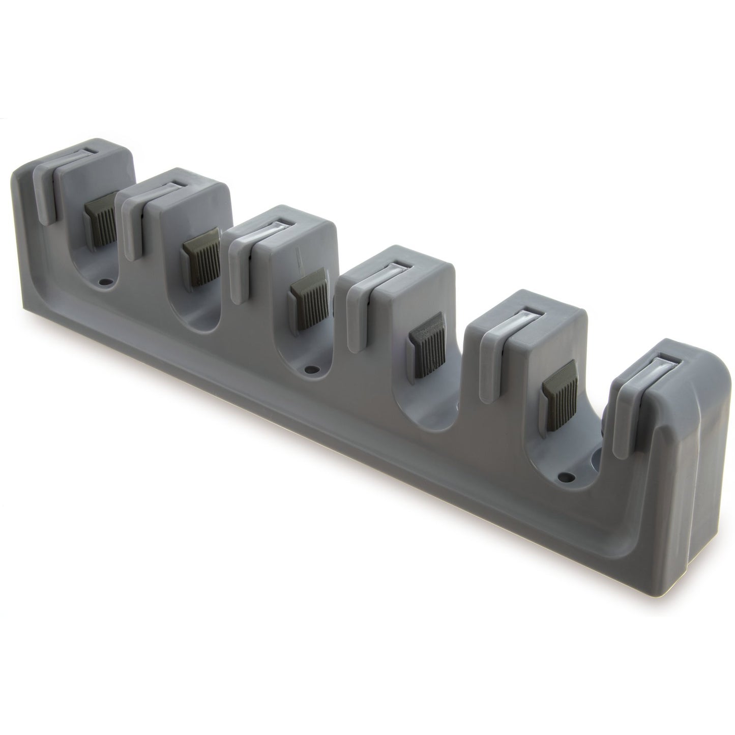 Carlisle 4073700 16.5" Gray Roll 'N Grip Roll ’N Grip Plus Broom & Brush Holder