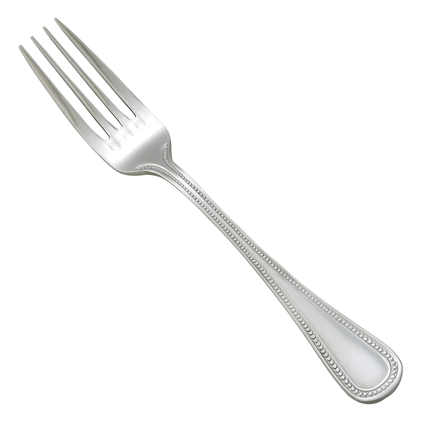 Winco 0036-05 Deluxe Pearl Dinner Fork, 18/8 Extra Heavyweight