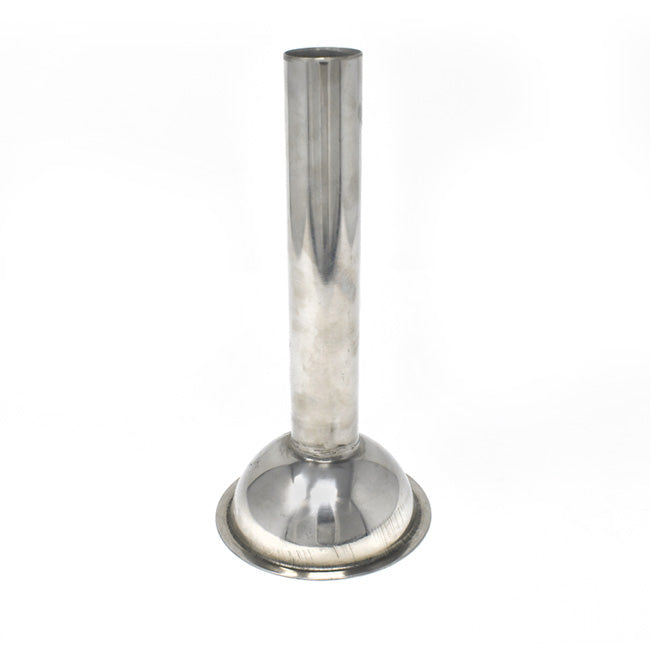 Omcan 10033 30mm Stainless Steel Grinder Spout for #32 Meat Grinder